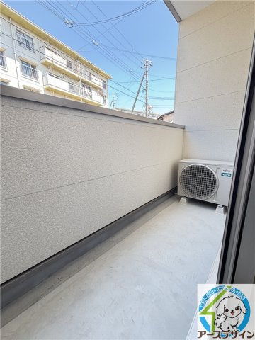 ジーメゾン明石魚住ミハルカのバルコニー