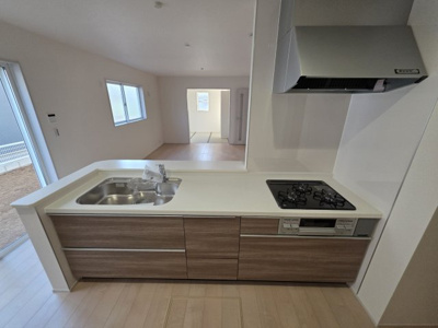 【キッチン】 | リーブルガーデン．S　寄居露梨子　 | ５号棟現地キッチン（2025年11月28日）撮影