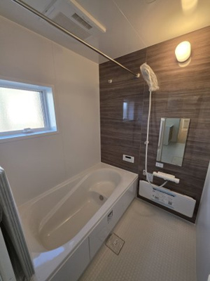 【浴室】 | リーブルガーデン．S　寄居露梨子　 | ５号棟現地浴室（2025年11月28日）撮影