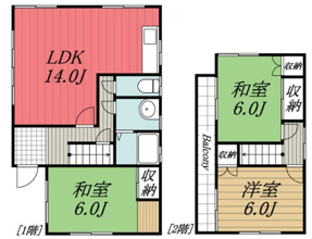 【間取り】 | 佐倉市六崎935-1