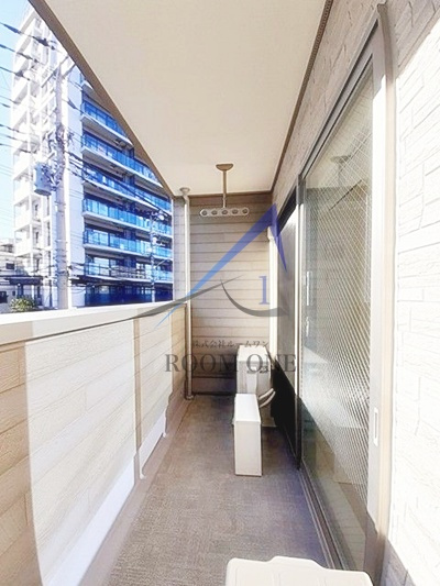 グランドレジデンス赤羽のバルコニー|バルコニーです。