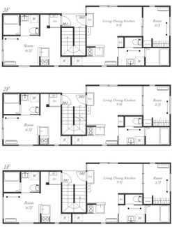 【間取り】 | T-azul岸根公園