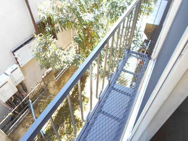 リバーハイツのバルコニー