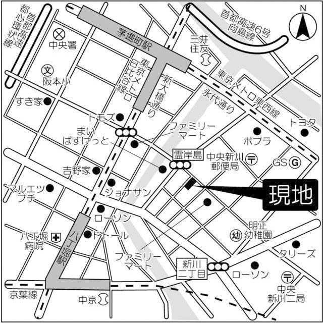 パートナーシップアパートメントの地図