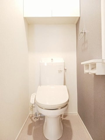 ビューテラス　Ⅲのトイレ|トイレもきれいです