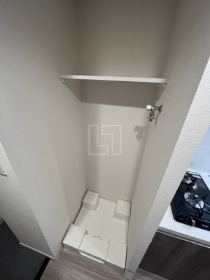 【洗面所】 | プレサンス四天王寺前夕陽ヶ丘凛宮 | プレサンス四天王寺前夕陽ヶ丘凛宮　室内洗濯機置き場