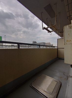 【バルコニー】 | フォルジュ山田 | お洗濯にも便利なバルコニー付き