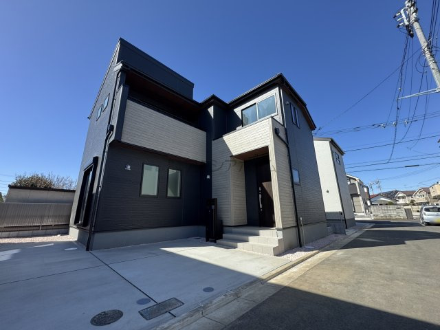 東村山市久米川町3丁目・全9棟　新築一戸建　2号棟　の外観|建物完成しました！この機会に是非一度ご見学ください♪