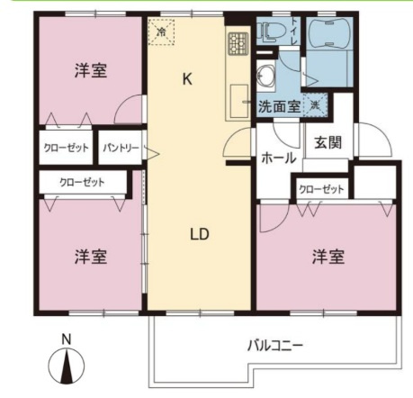【新＿規＿リ＿フ＿ォ＿ー＿ム×最＿上＿階＿角＿部＿屋】洋光台南第一団地4-25号棟の画像