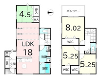 葛城市笛堂 全4区画 3号地の画像