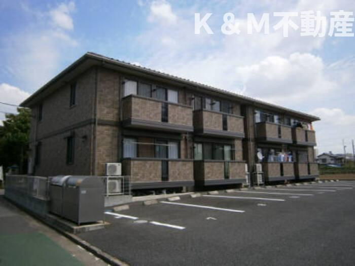 ウィルモア新松戸 A棟の外観|おしゃれな外観です