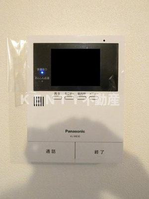 【セキュリティ】 | 南六郷ハイツ | セキュリティ：ＴＶモニタ付きインターホン     （2025年10月撮影）