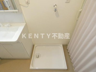 【その他】 | 南六郷ハイツ | その他設備：室内洗濯機置場     （2025年10月撮影）