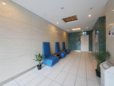 【ロビー】 | エグゼ難波南Ⅵ | ゆとりのあるロビーです