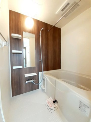 【浴室】 | コートハウス蓼原Ⅱ | 日々の暮らしに欠かせないお風呂です