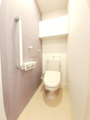 【トイレ】 | コートハウス蓼原Ⅱ | シンプルで使いやすいトイレです