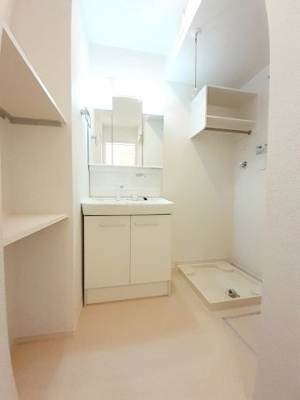 【洗面所】 | レコルト　アクアルーチェ | 洗面所です