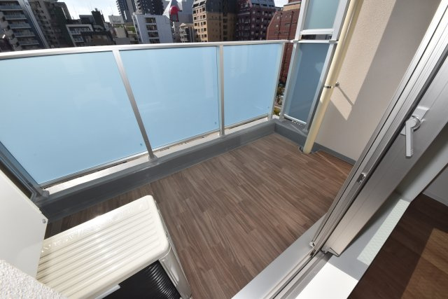 フォレストコート南大江公園のバルコニー