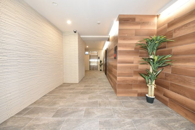 フォレストコート南大江公園のエントランス