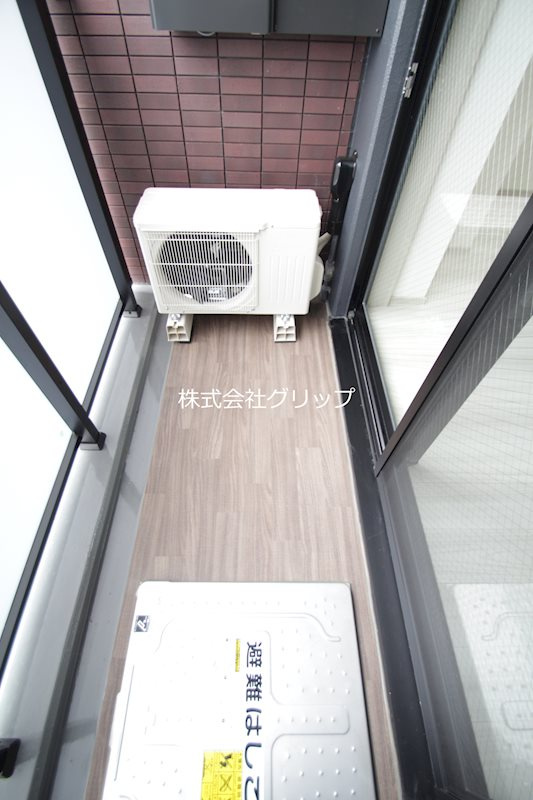 Le'a横濱桜木町のバルコニー