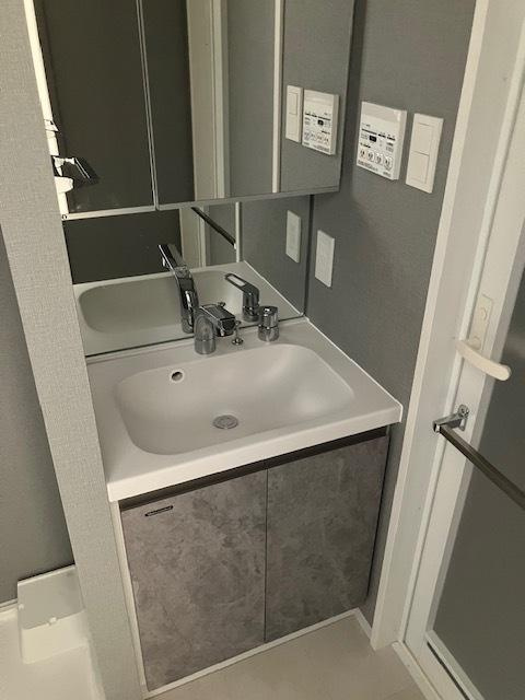 LUMEED赤羽NORTHの洗面所