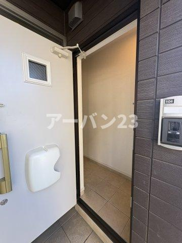 ミルエムの玄関