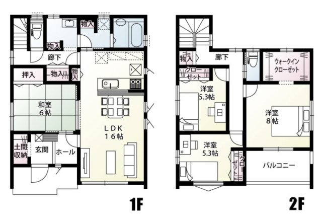 【間取り】 | 鴻巣市小松1丁目　新築戸建　全14棟　9号棟