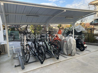 【その他共用部分】 | Mitte dorf（ミッテドルフ） | ミッテドルフ　自転車置場