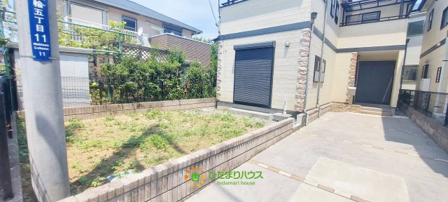久喜市西大輪５丁目　中古一戸建ての庭