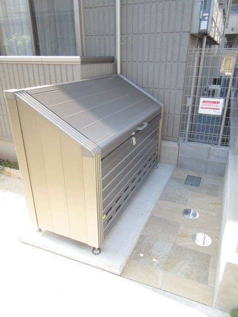 ハイム　ビバーチェのセキュリティ|★敷地内ごみ置き場★