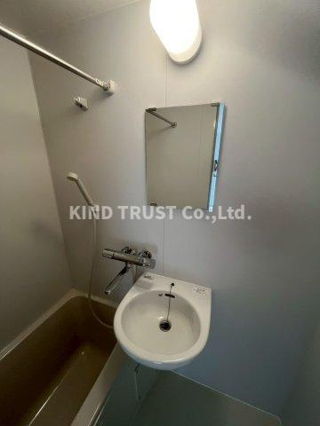 ハピネス国分寺の洗面所|広い洗面スペース