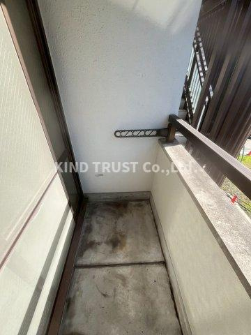 ハピネス国分寺のバルコニー|広々としたバルコニーです