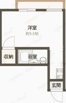 モトキハウスの間取り