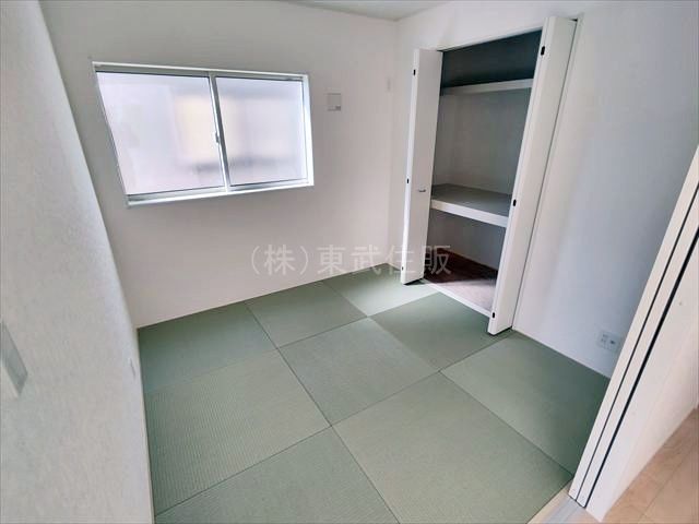 【和室】 | 比企郡吉見町東野第２０　全３棟　３号棟 | １階西側4.5帖和室　ほっとする和室です
