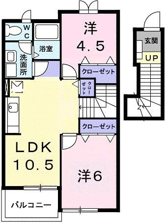 フラン・アンジュの間取り