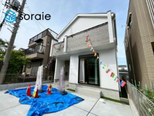 川越市砂新田6期　新築戸建　ハートフルタウンの外観|4/26　撮影