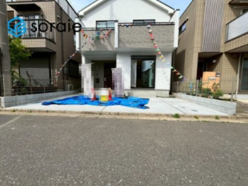川越市砂新田6期　新築戸建　ハートフルタウンの駐車場|4/26　撮影