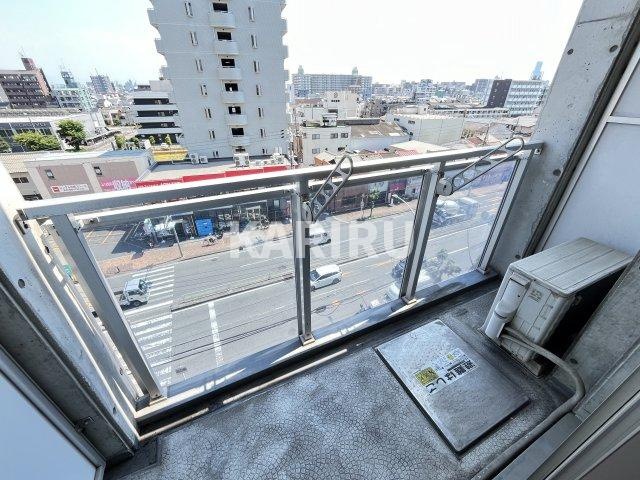 ロネスタ新深江のバルコニー