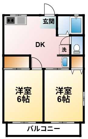 シティハイムKOYOの間取り