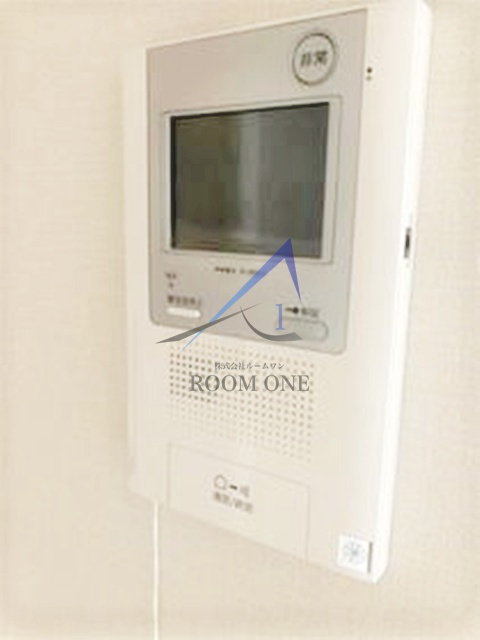 メイクスデザイン町屋のセキュリティ|モニター付きインターホンです。