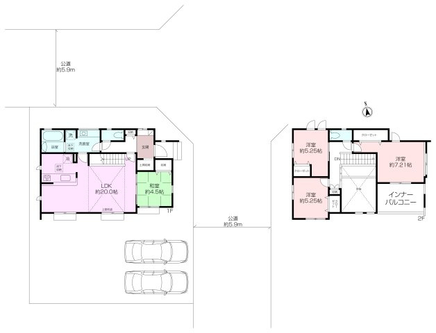 ハイランド1丁目新築一戸建ての画像