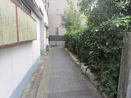 広島市東区牛田本町1丁目　土地(JS)の前面道路含む現地写真