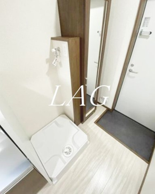 【設備】 | メゾン白雪 | 室内洗濯置き場です。