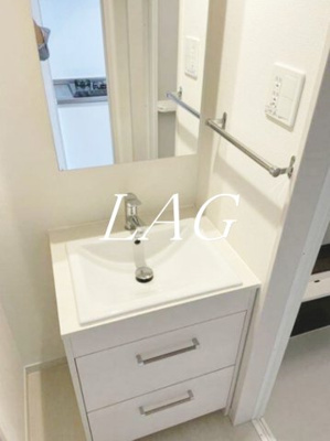 【洗面所】 | ark-terrace | 独立洗面台です。