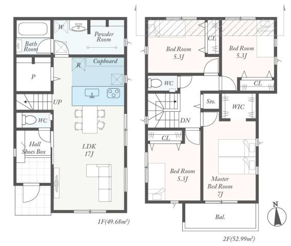 伊勢原市第3高森　新築戸建　全3棟3号棟