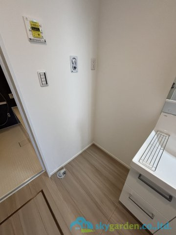 伊勢原市第3高森　新築戸建　全3棟3号棟のランドリースペース