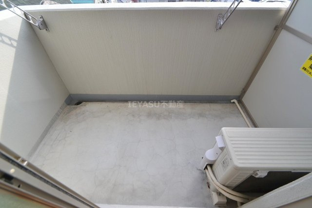 プランドール西観音のバルコニー