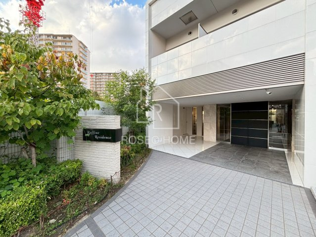 ラフィーネレジデンスのエントランス