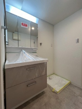 ハイラーク明石の独立洗面台