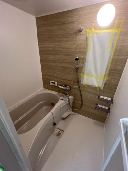 ハイラーク明石の浴室